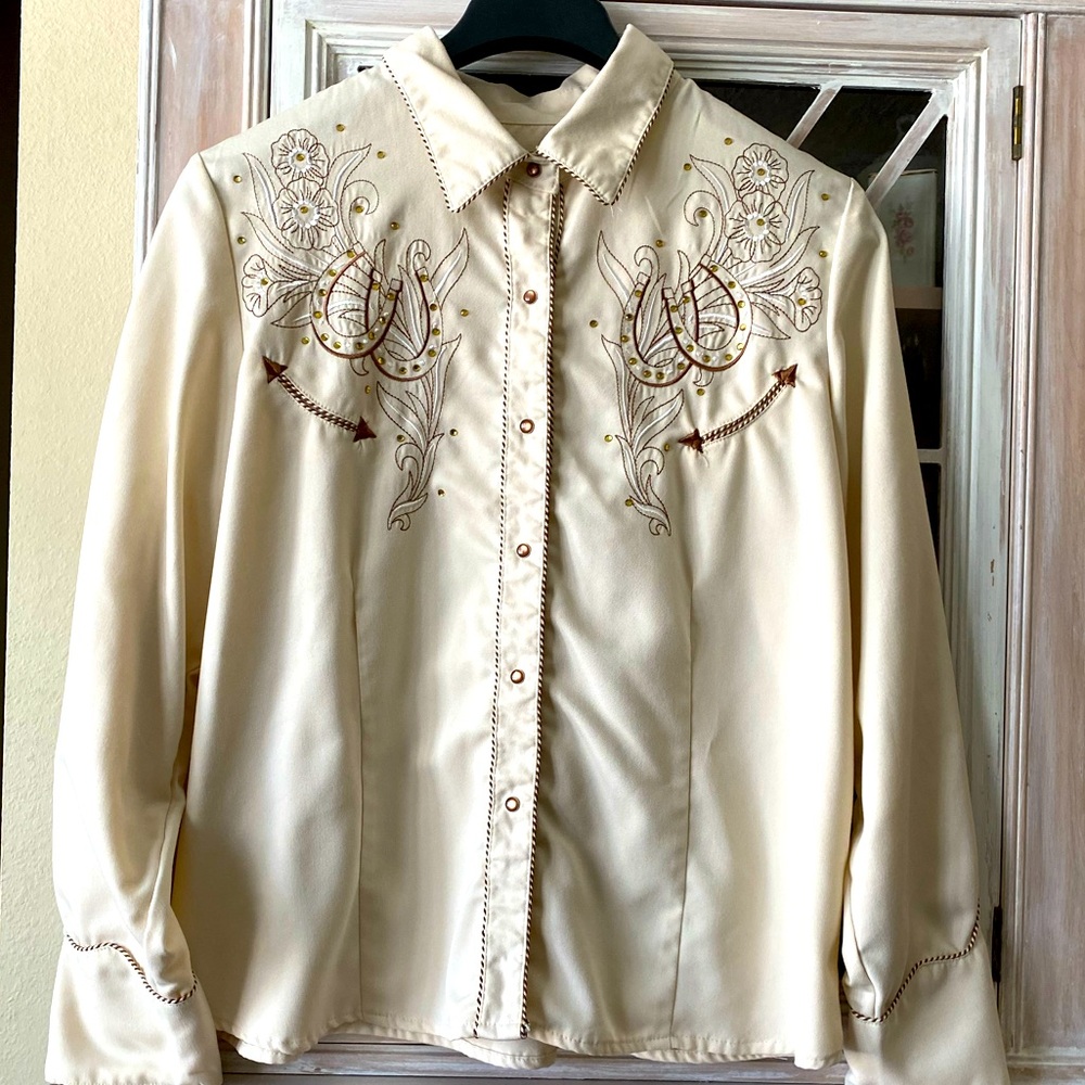 Scully Double the Luck Western Top